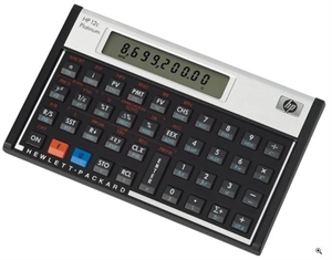 HP 12CPL finansiell kalkulator. Platinum
